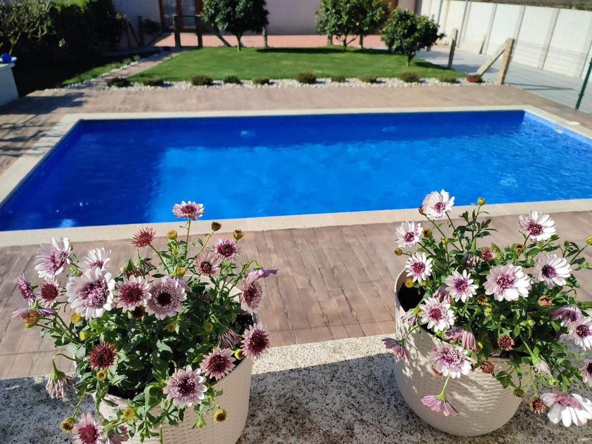 Casa Acogedora Mar De Albarino Con Piscina Villa Cambados Buitenkant foto